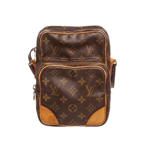 Louis Vuitton Monogram Canvas Leather Amazone Crossbody Bag