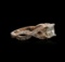 14KT Rose Gold 1.78 ctw Fancy Green Diamond Ring