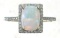 1.34 ctw Opal and Diamond Ring - 14KT Yellow Gold