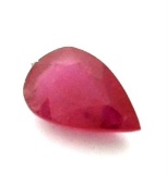 7.56 ctw Pear Ruby Parcel