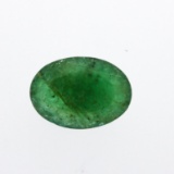 4.5 ct. One Oval Cut Natural Emerald