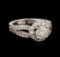 14KT White Gold 2.22 ctw Diamond Ring