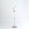 Hand Blown Glass Champagne Flute by Tamaian, Ion