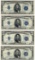 Lot (4) 1934 $5 Silver Certificate Notes