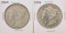 Lot of (2) 1900 & 1904 $1 Morgan Silver Dollar Coins