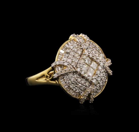 14KT Yellow Gold 1.84 ctw Diamond Ring