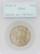 1946-D Walking Liberty Half Dollar Coin PCGS MS64 Green Rattler Holder