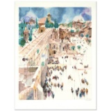 Jerusalem-The Wall by Shmuel Katz (1926-2010)