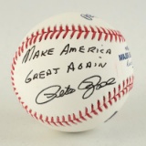 Pete Rose Autographed Baseball by Rose, Pete