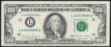 1990 $100 Federal Reserve Note Unicirculated