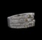 0.72 ctw Diamond Ring - 14KT White Gold