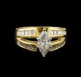 2.17 ctw Diamond Ring - 14KT Yellow Gold