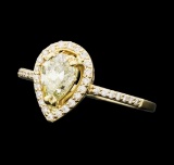 1.03 ctw Diamond Ring - 14KT Yellow Gold