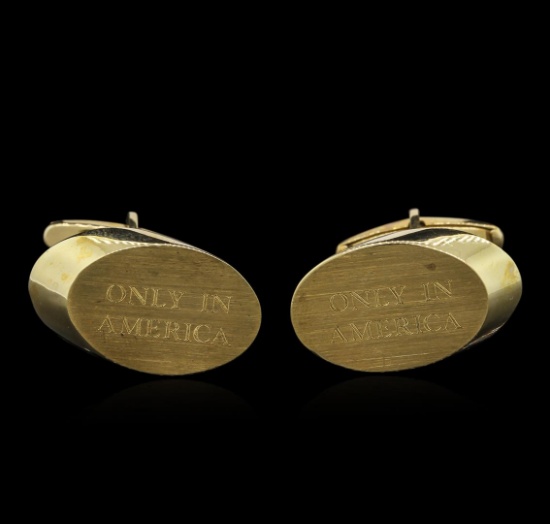 14KT Yellow Gold Cufflinks