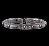 14KT White Gold 2.83 ctw Diamond Bracelet