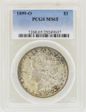 1899-O $1 Morgan Silver Dollar Coin PCGS MS65