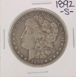 1892-S $1 Morgan Silver Dollar Coin