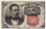 1864 10 Cents Fifth Issue Fractional Note