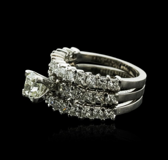 Platinum 2.77 ctw Diamond Ring