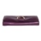 Gucci Metallic Purple Leather Horsebit Wallet