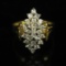 0.80 ctw Diamond Ring - 14KT Yellow Gold