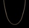 6.34 ctw Diamond Necklace - 18KT Rose Gold