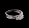 0.60 ctw Diamond Ring - 14KT White Gold