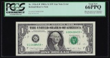 1988A $1 Federal Reserve STAR Note Mismatched Serial Number ERROR PCGS Gem New 6