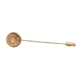 Hermes Gold Plated Clou de Selle Stick Pin