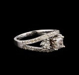 14KT White Gold 1.61 ctw Diamond Ring