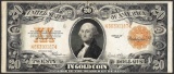 1922 $20 Gold Certificate Note