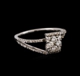 14KT White Gold 0.53 ctw Diamond Ring