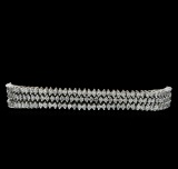 4.83 ctw Diamond Bracelet - 14KT White Gold