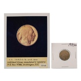 1918/7-D  Overdate Buffalo Nickel Coin