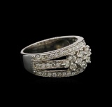 0.88 ctw Diamond Ring - 14KT White Gold