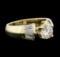 1.22 ctw Diamond Ring - 14KT Yellow Gold
