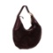 Gucci Brown Suede Leather Horsebit Glam Hobo Bag