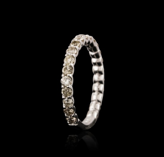 14KT White Gold 1.07 ctw Diamond Ring