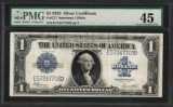 1923 $1 Silver Certificate Note Fr.237 PMG Choice Extremely Fine 45