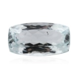 5.81 ctw Cushion Cut Natural Cushion Cut Aquamarine