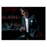 Man in Black Suit and Red Wine by Perez, Fabian
