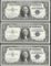 Lot of (3) 1957B $1 Silver Certificate Notes
