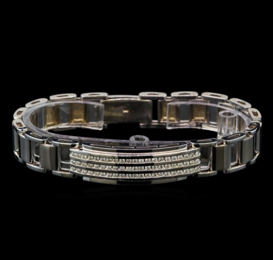 1.44 ctw Diamond Bracelet - 14KT White Gold