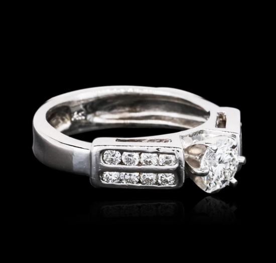 14KT White Gold 0.75 ctw Diamond Ring