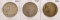 Lot of (3) 1921 $1 Morgan Silver Dollar Coins