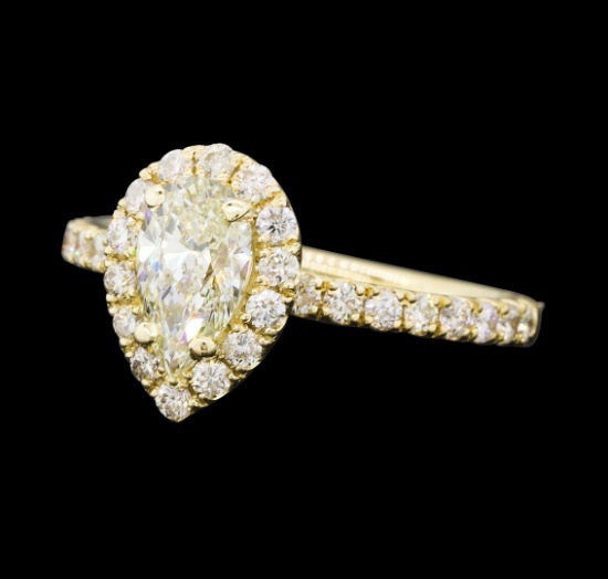 1.26 ctw Diamond Ring - 14KT Yellow Gold