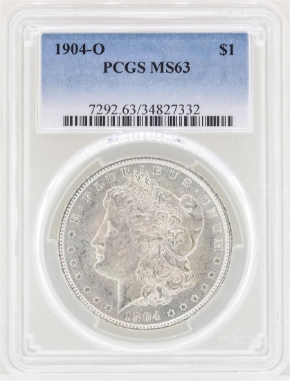 1904-O $1 Morgan Silver Dollar Coin PCGS MS63