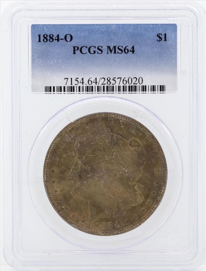 1884-O $1 Morgan Silver Dollar Coin PCGS MS64