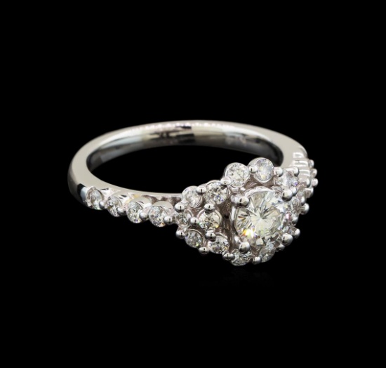 14KT White Gold 1.06 ctw Diamond Ring