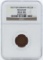 1821F GB Germany Heller Frankfurt Coin NGC MS61BN